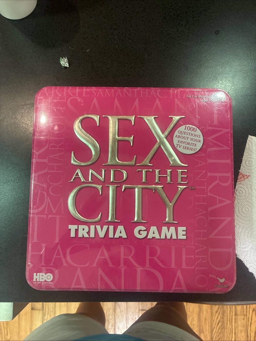 Sex and the City Trivia Game - Pink Trivia Tin